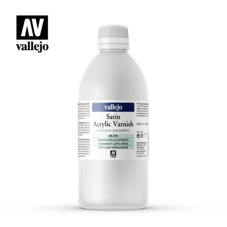 Varnish - Satin Varnish 500 ml.