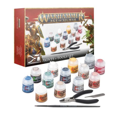 Warhammer Age of Sigmar: Paint + Tools Set 3.0