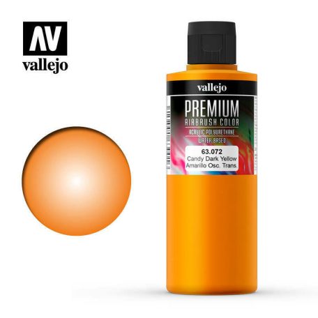 Premium Color - Candy Dark Yellow 200 ml.