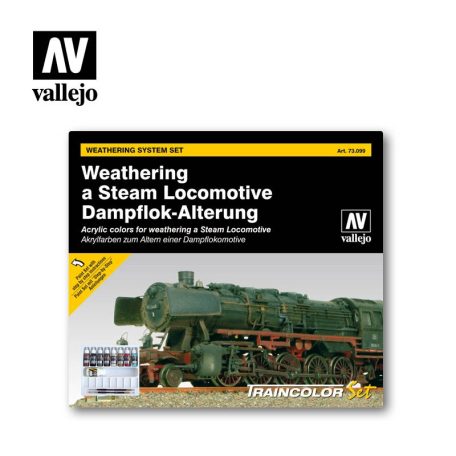 Model Color - Weathering a Steam Locomotive