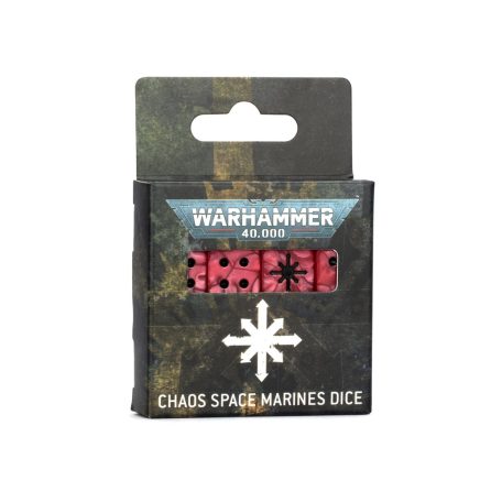 Chaos Space Marines Dice Set