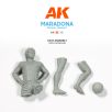 Maradona Resin Figure. 90mm Scale