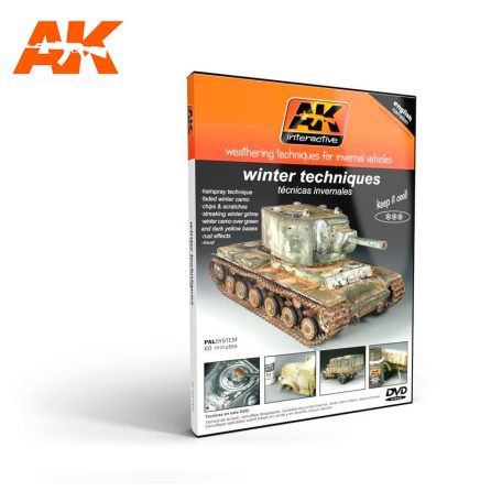 Dvd - Weathering Techniques For Winter Vehicles