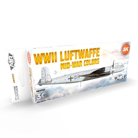 Aircraft Sets - WWII Luftwaffe Mid-War Colors SET 3G