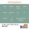 Aircraft Series - A-18f Light Grey-Blue