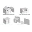 Scale Models - Concrete Blocks Kit 1/35 Scale