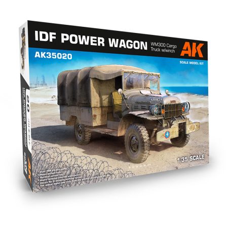 Scale Models - IDF Power Wagon WM300 W/Winch 1/35