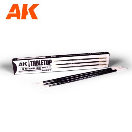 Ak Table Top Brushes Set 0,1,2