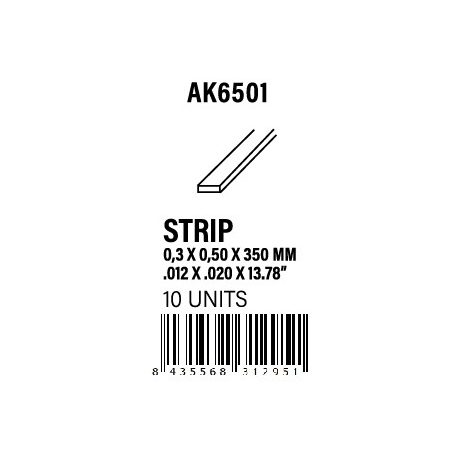 Strip 0.30 x 0.50