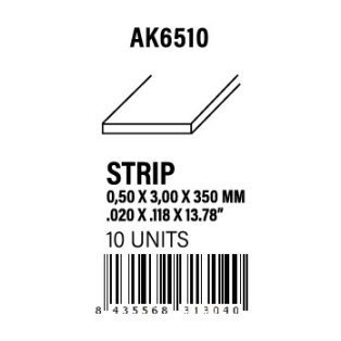 Strip 0.50 x 3.00