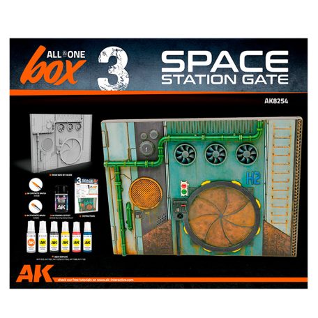 All In One Set-Box 3-Space Station Gate