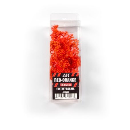 Shrubs & Bushes - Red-orange Fantasy Bushes 1/35