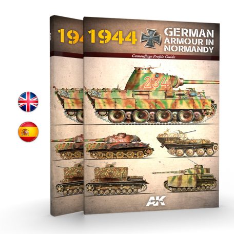 1944 German Armour In Normandy Camouflage Profile Guide - En