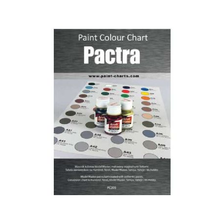 CC989 Color Chart - Hand Painted  Color Chart: Diorama Effects