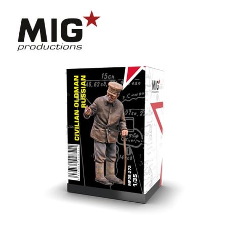 Resins - Civilian Old Man Russian 1:35