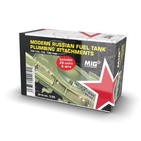 Resins - Modern Russian Fuel Tank Plumbing Attachement 1:35