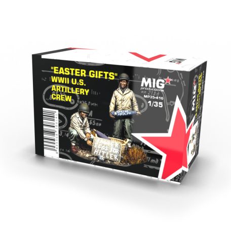 Resins - "Easter Gifts". Wwii U.s. Artillery Crew 1/35