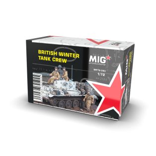 Resins - British Winter Tank Crew 1:72