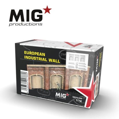 Resins - European Industrial Wall 1:72