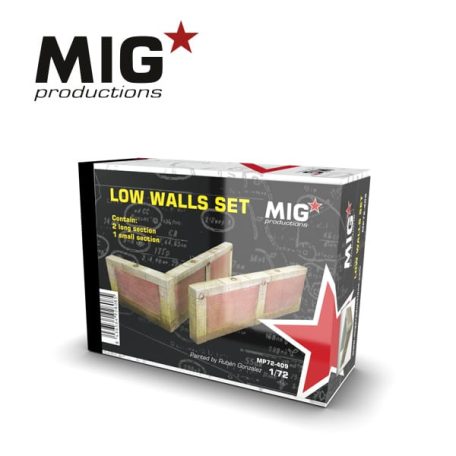 Resins - Low Walls Set 1:72