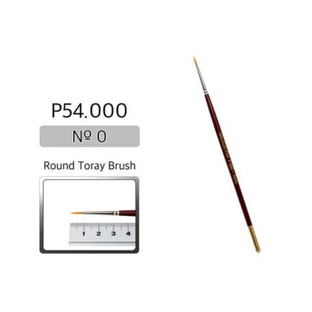 P54000 Brush - Round Toray Brush No.0