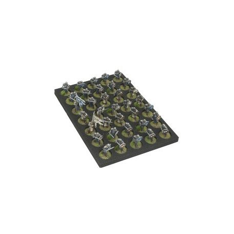 Tray for infantry miniatures