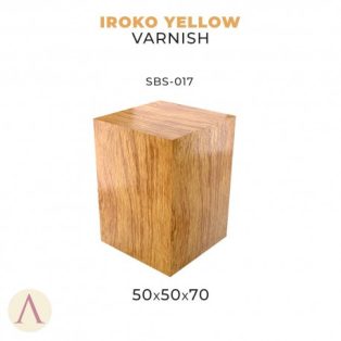 IROKO YELLOW VARNISH-50X50X70  