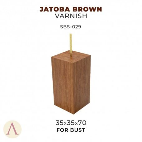 JATOBA BROWN VARNISH-35X35X70 BUST 