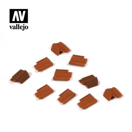 SC229 Vallejo Scenics - Roof Tiles set