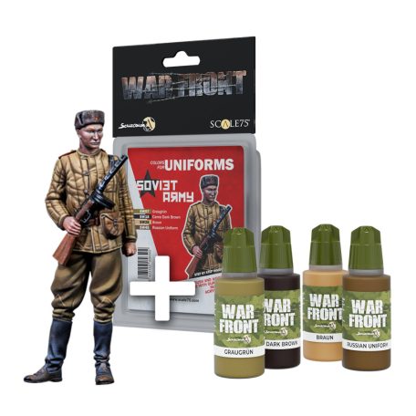  Pack Frontovik + Soviet Army Paint Set