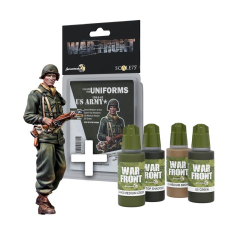 Pack Us Lieutenant + Us Army 1944-1945 Paint Set