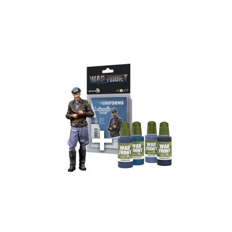 Pack Erich "Bubi" Hatmann + Luftwaffe Crew Paint Set